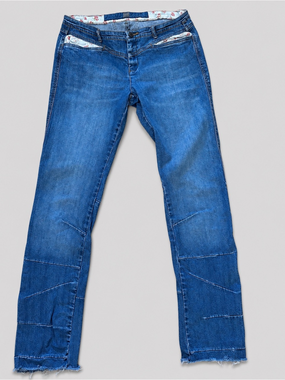 Vintage Marithé François Girbaud Jeans Women 30 Y2K Low Rise Panel Denim 2000’s